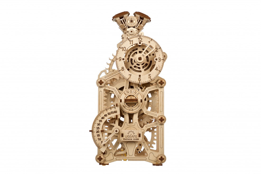 UGEARS | ENGINE CLOCK