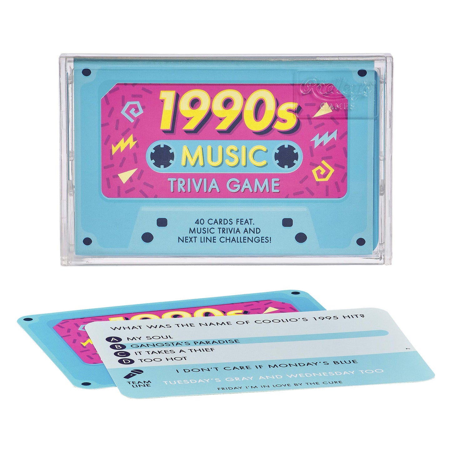 1990s MUSIC TRIVIA CASSETTE TAPE GAME