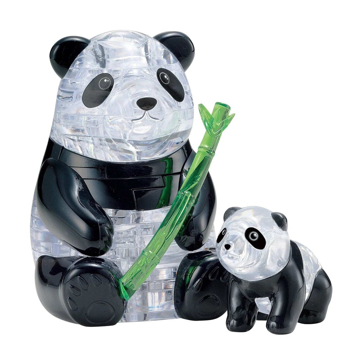 3D CRYSTAL | PANDA WITH BABY