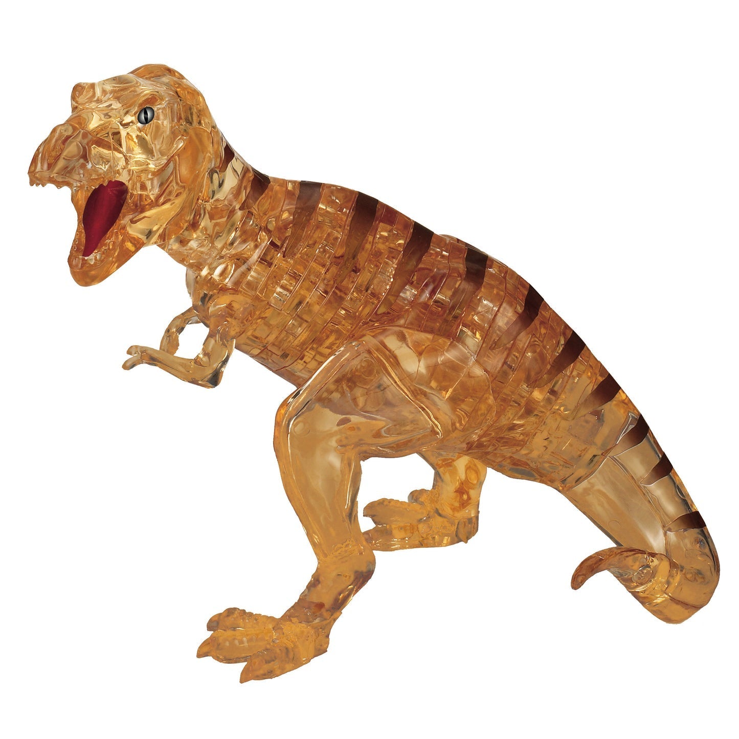 3D CRYSTAL | T-REX W/ STICKER (BROWN)