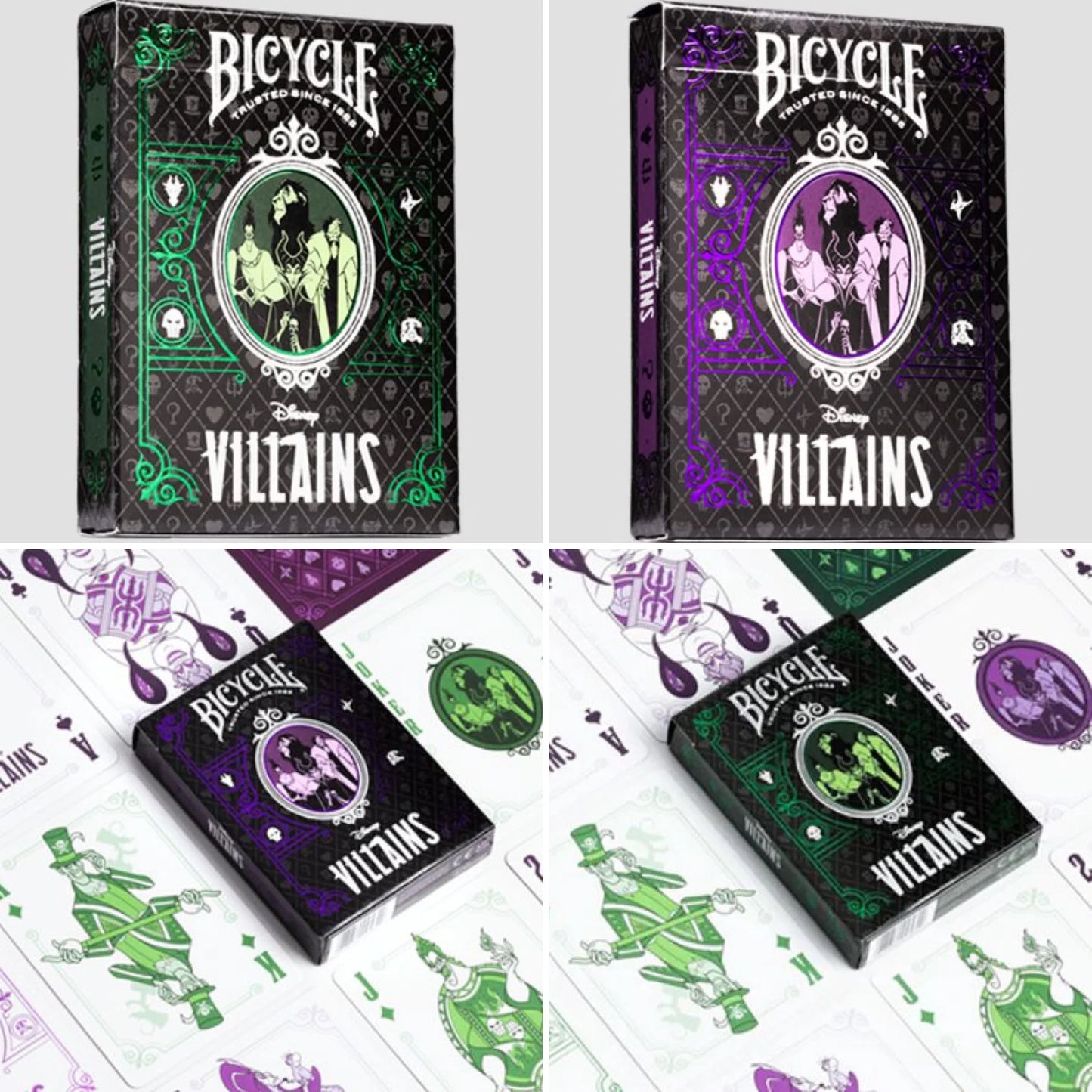 BICYCLE CARDS | DISNEY VILLAINS