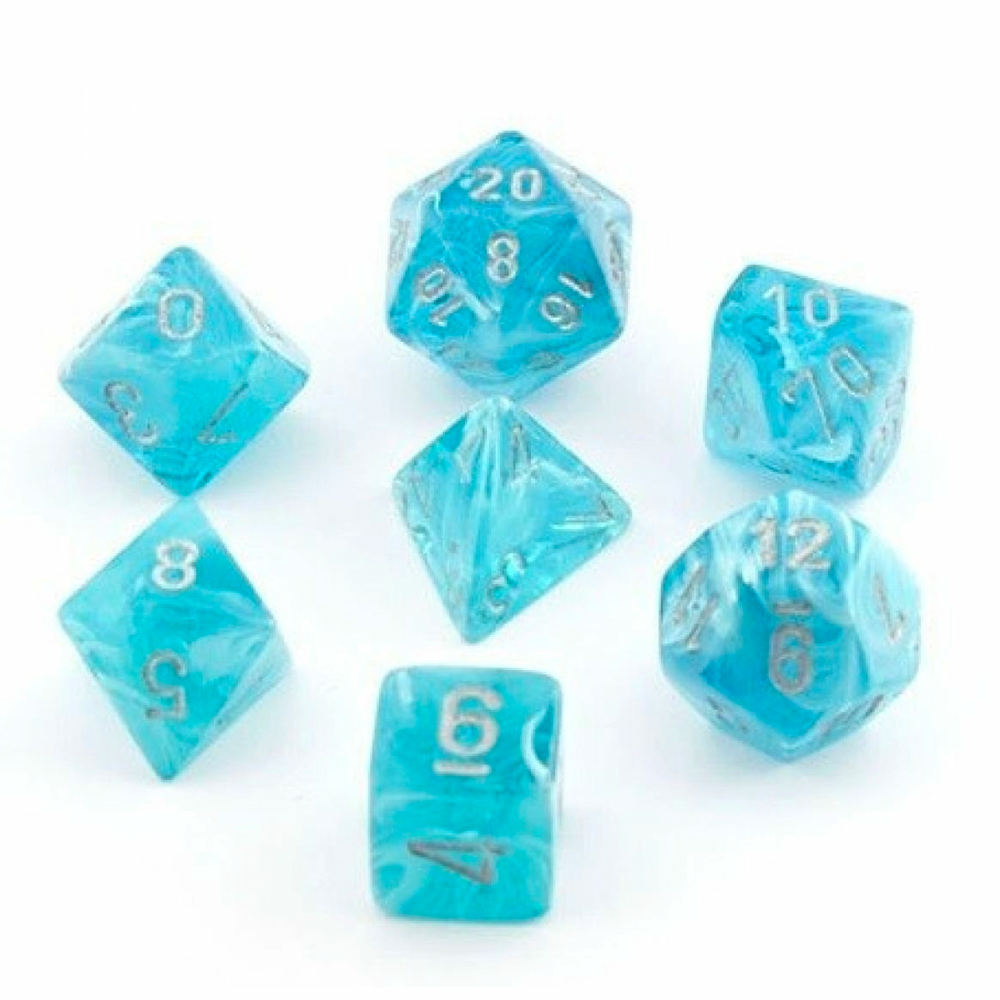 CHESSEX 7 DICE SET | CIRRUS