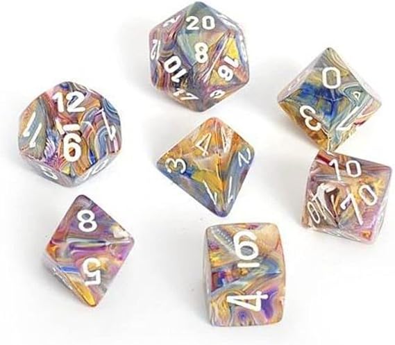CHESSEX 7 DICE SET | FESTIVE