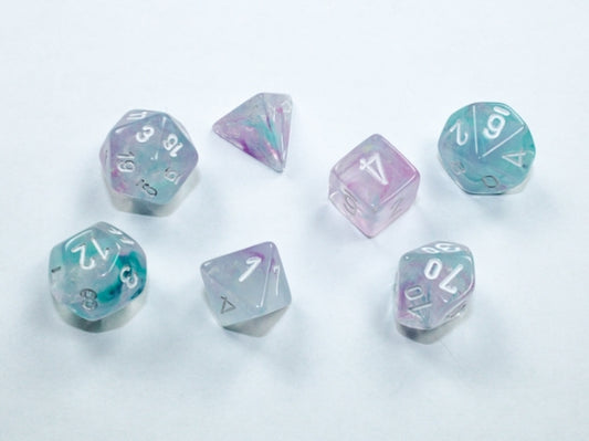 CHESSEX 7 DICE SET MINI | NEBULA