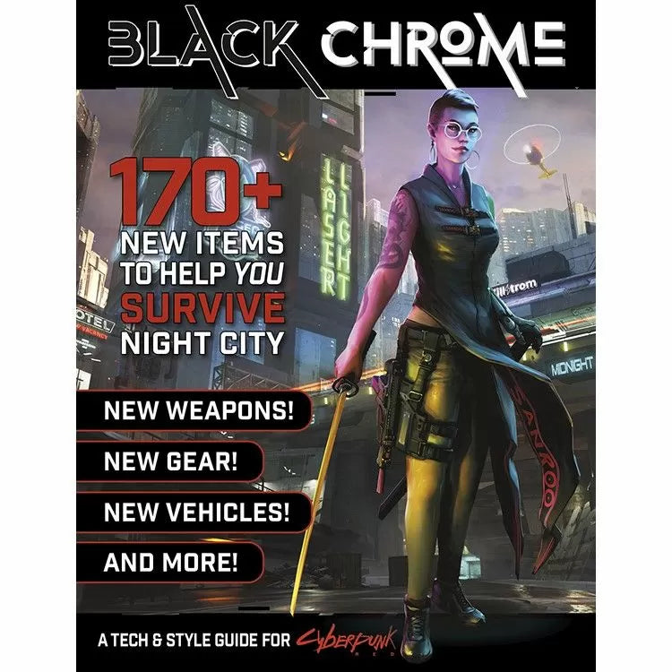 CYBERPUNK RED | BLACK CHROME