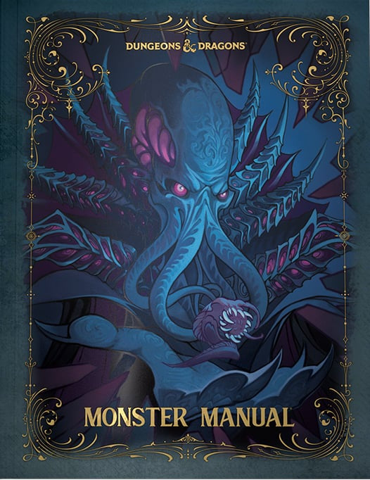 DUNGEONS & DRAGONS 5.5E| MONSTER MANUAL 2025 ALT COVER