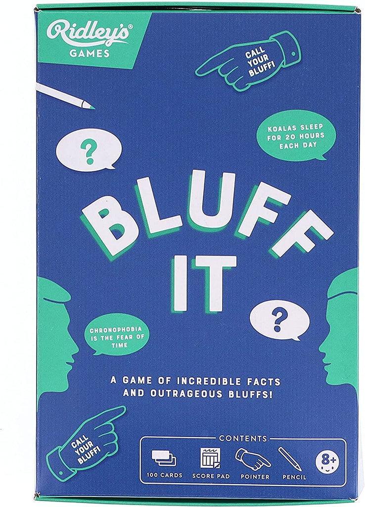 GAMES ROOM | BLUFF IT
