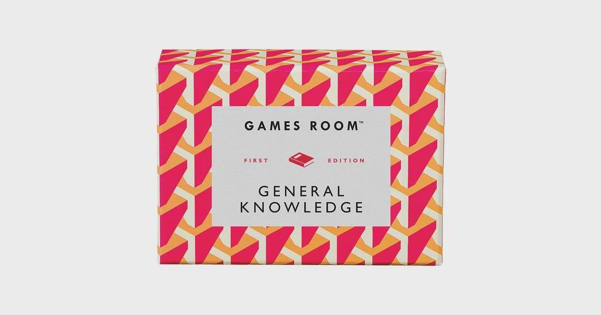 GAMES ROOM | GENERAL KNOWLEDGE QUIZ