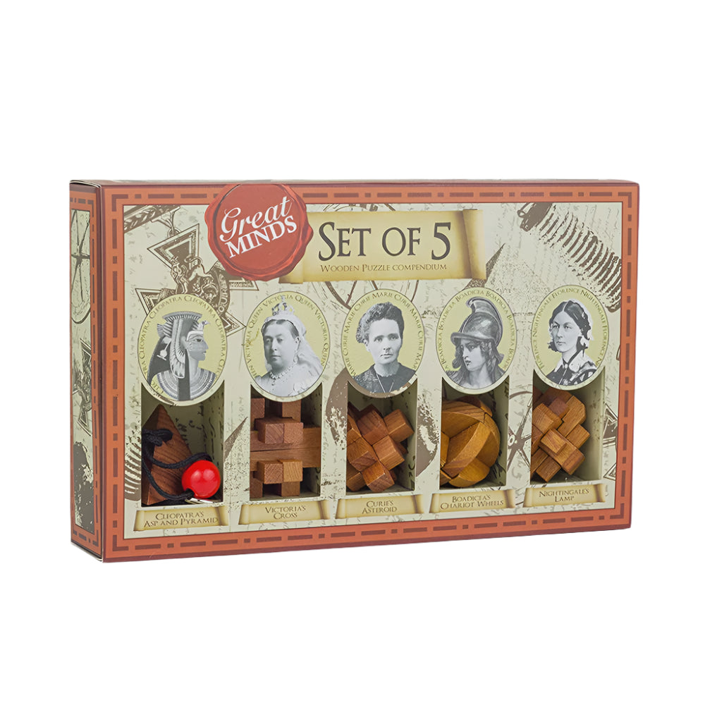 GREAT MINDS SET OF 5 WOMEN