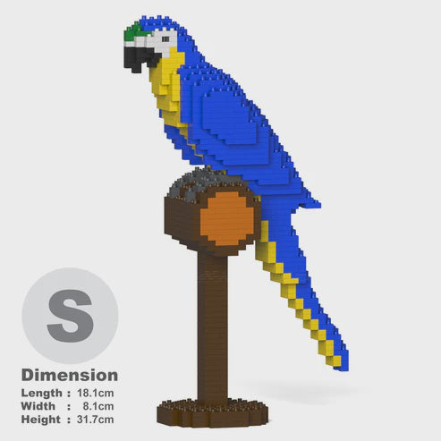 JEKCA | BLUE AND GOLD MACAW 01S