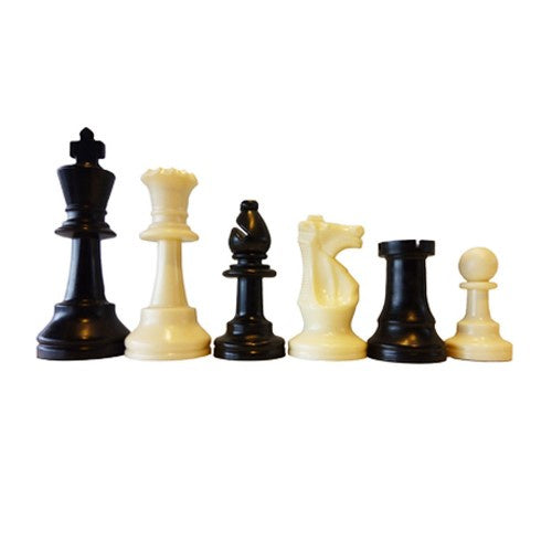 LAUNCH CHESSMEN | PLASTIC CHESS PIECES 95MM