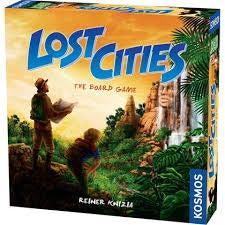 LOST CITIES THE BOARD GAME