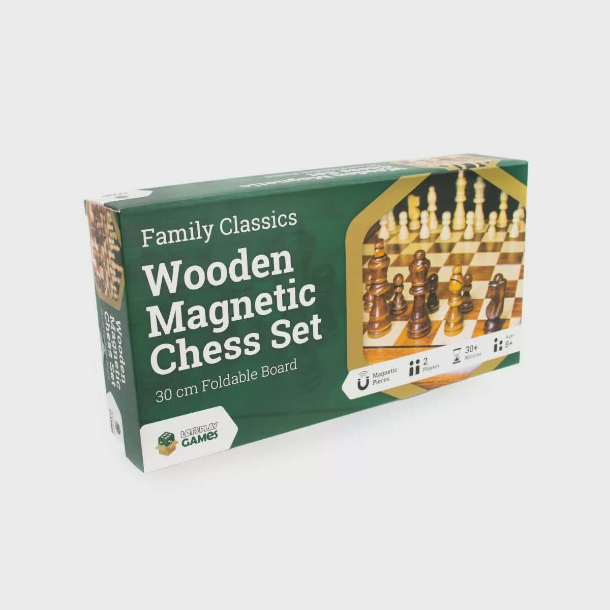 LPG | MAGNETIC CHESS SET 30CM - WOODEN