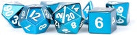 MDG METAL POLYHEDRAL DICE SET