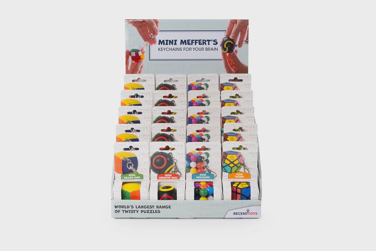 MINI MEFFERTS S2 (DISP 20) 4 DIFF TITLES (Mefferts Keychains)