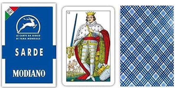 MODIANO SARDE BLUE CARDS