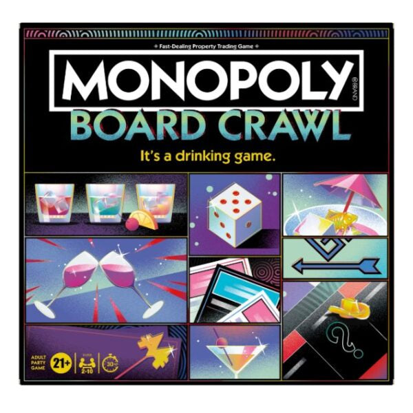MONOPOLY BOARD CRAWL