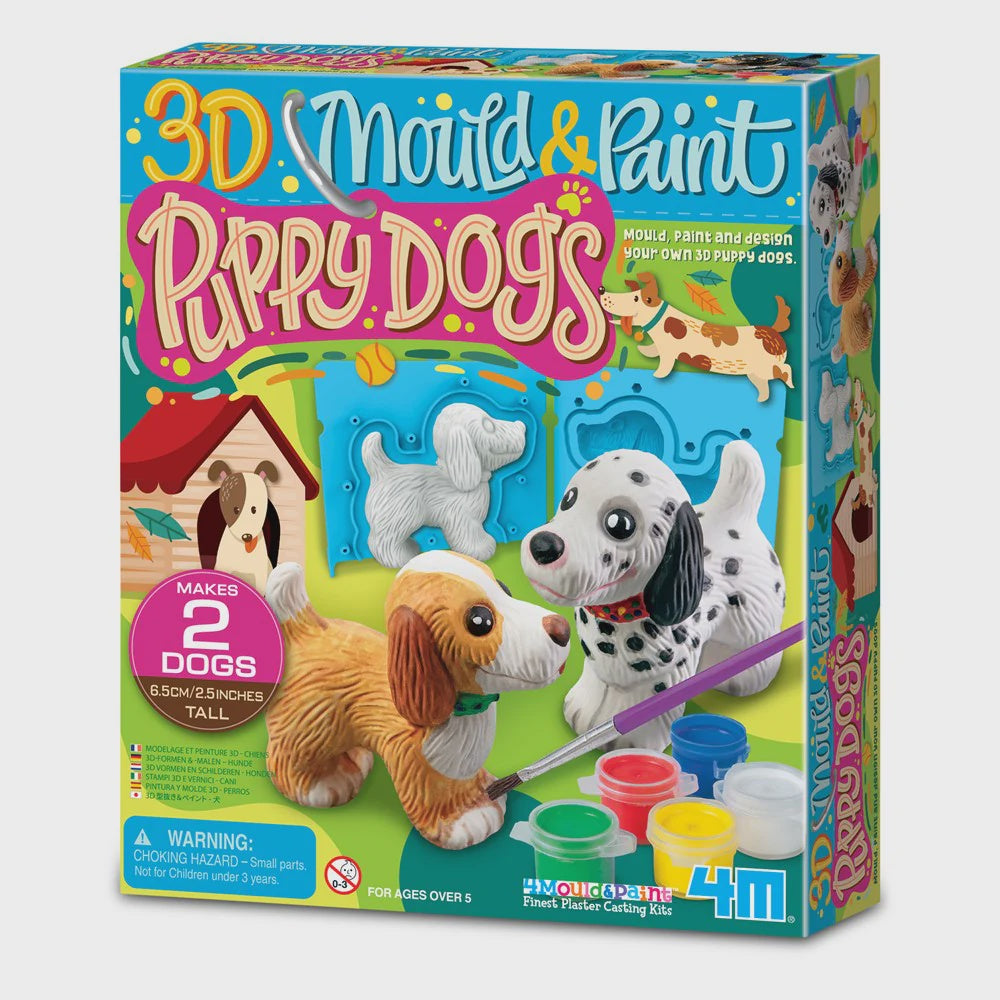 MOULD & PAINT | 3D PUPPY DOGS