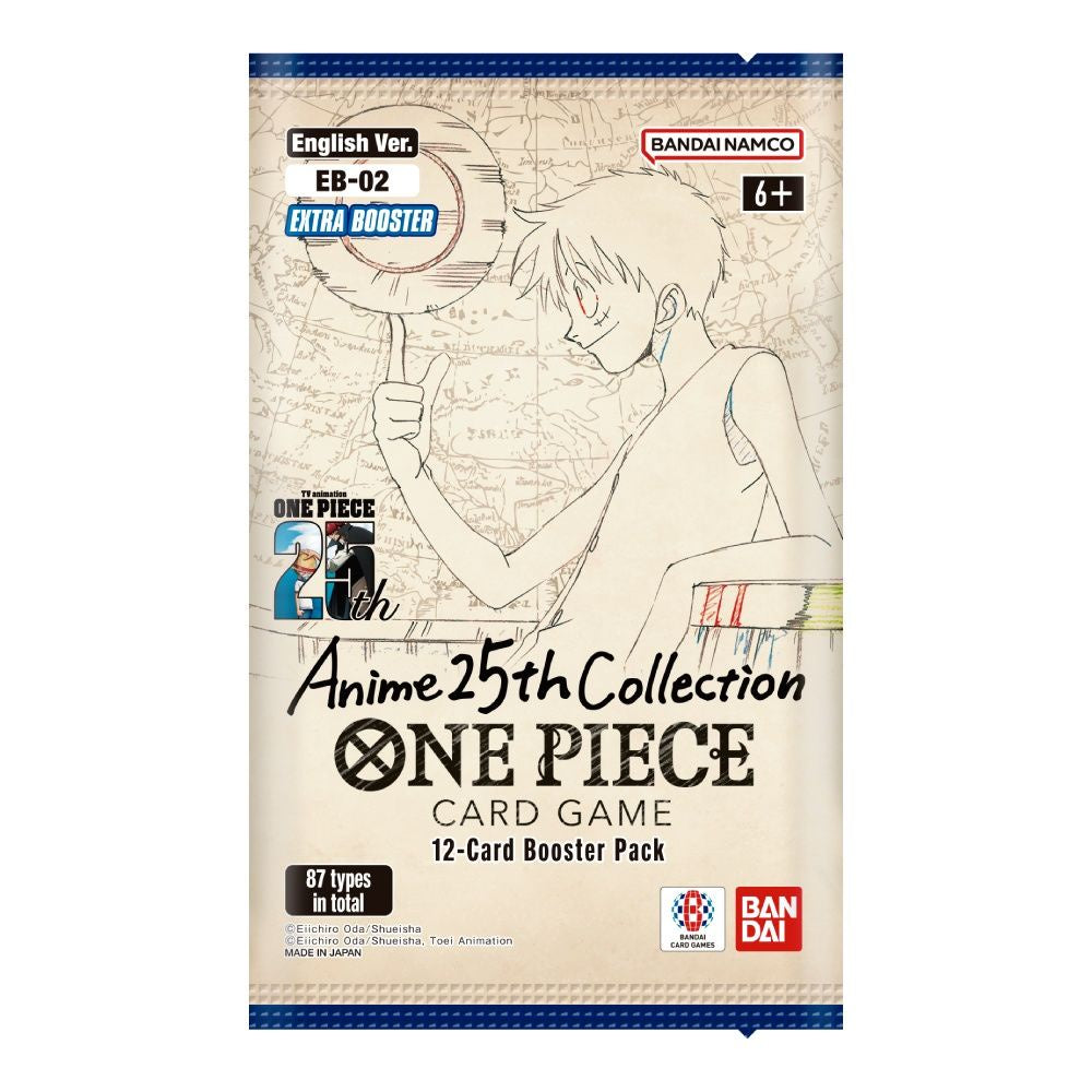 ONE PIECE BOOSTER PACK | ANIME 25TH ANNIVERSARY EXTRA BOOSTER (EB-02)