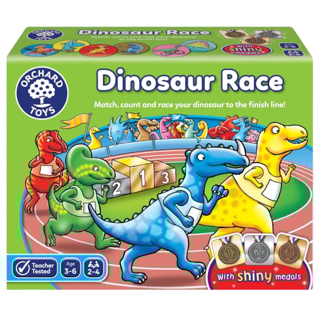 ORCHARD TOYS | DINOSAUR RACE