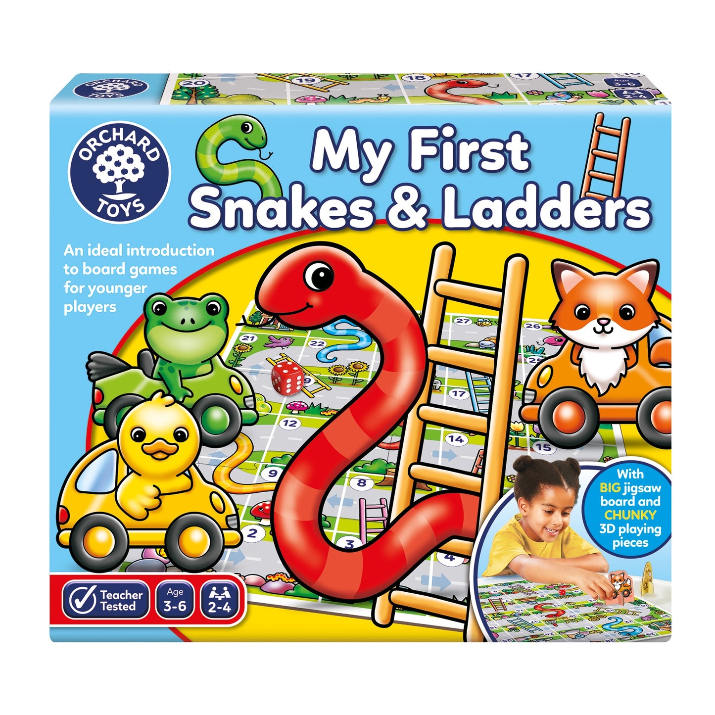ORCHARD TOYS MY FIRST SNAKES AND LADDERS
