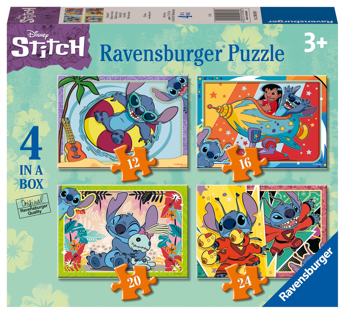 RB (3+) 12/16/20/24 PC | DISNEY - STITCH: VACAY MODE