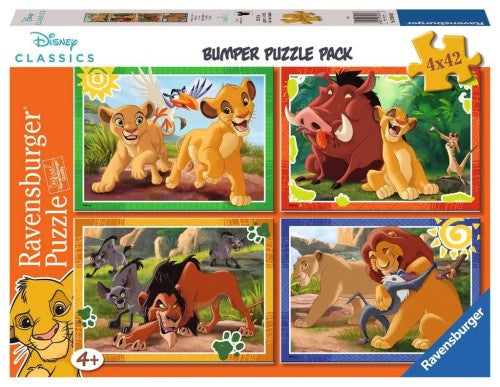 RB (4+) 42 PC x4 | DISNEY - THE LION KING BUMPER PACK