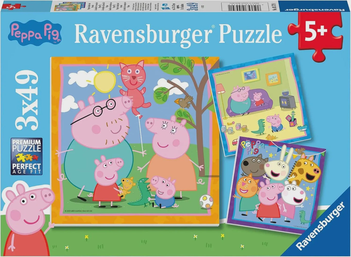 RB (5+) 49 PC x3 | PEPPA PIG : PEPPA'S FAMILY AND FRIENDS