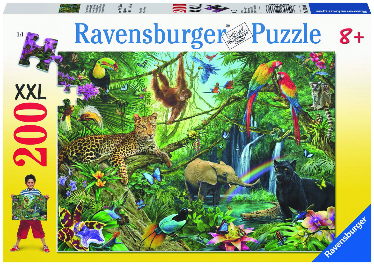RB (8+) 200 PC | ANIMALS IN THE JUNGLE