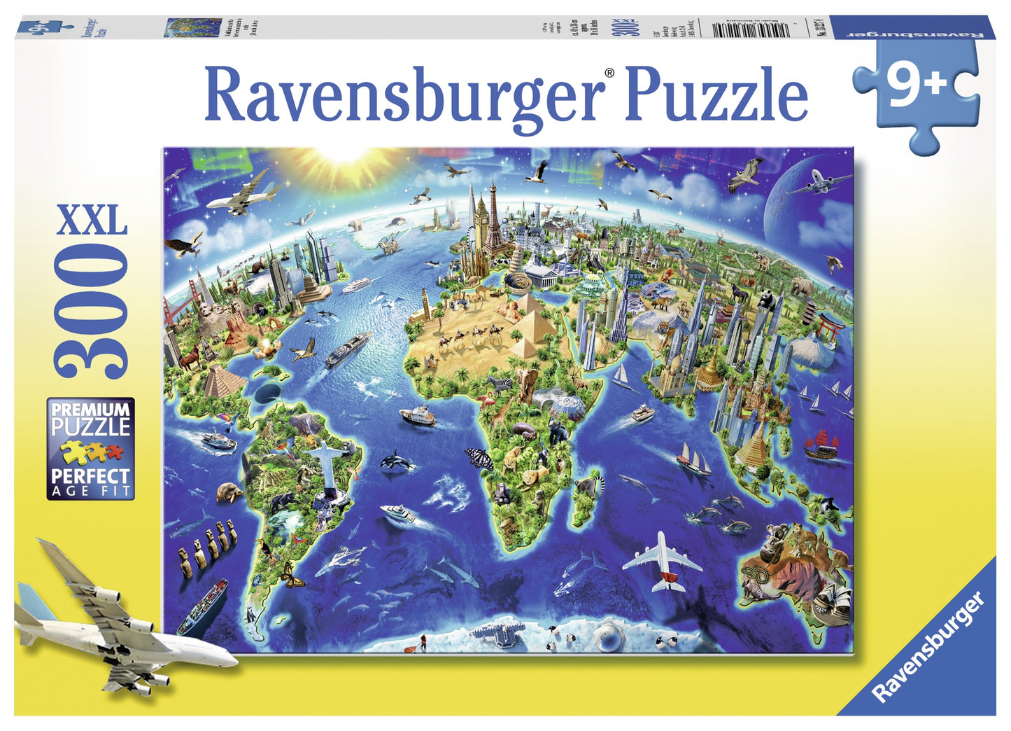 RB (9+) 300 PC | WORLD LANDMARKS MAP