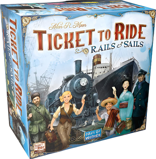 TICKET TO RIDE | RAILS AND SAILS