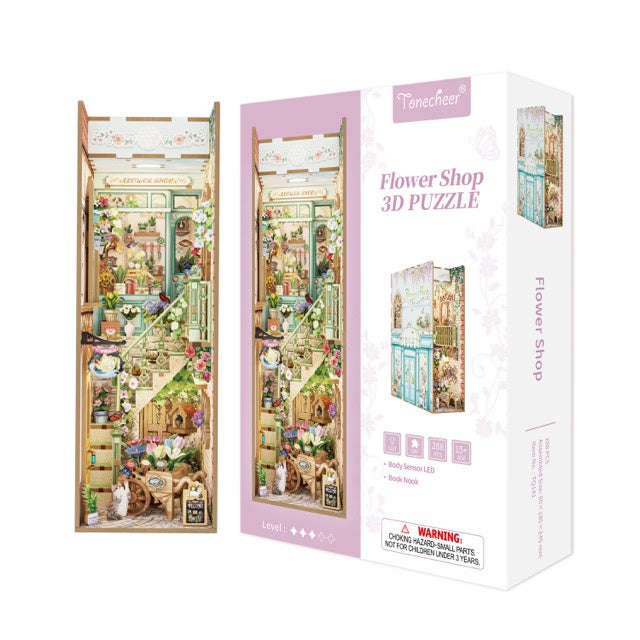 TONECHEER | BOOK NOOK - FLOWER SHOP