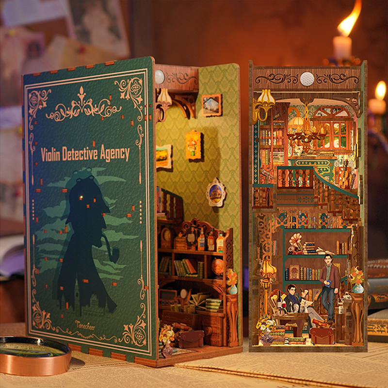 TONECHEER | BOOK NOOK - VIOLIN DETECTIVE AGENCY