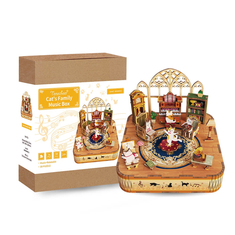 TONECHEER | MUSIC BOX - CAT'S FAMILY