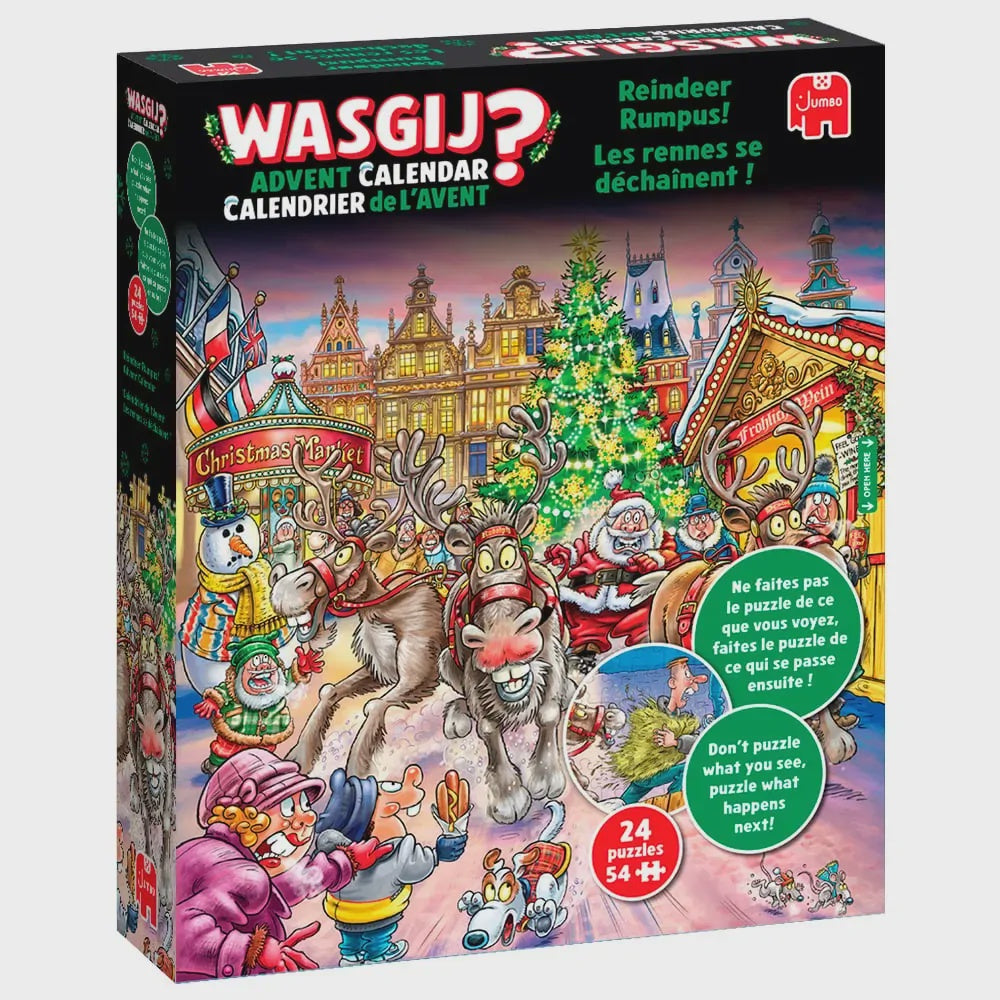 WASGIJ XMAS ADVENT CALENDAR | REINDEER RUMPUS