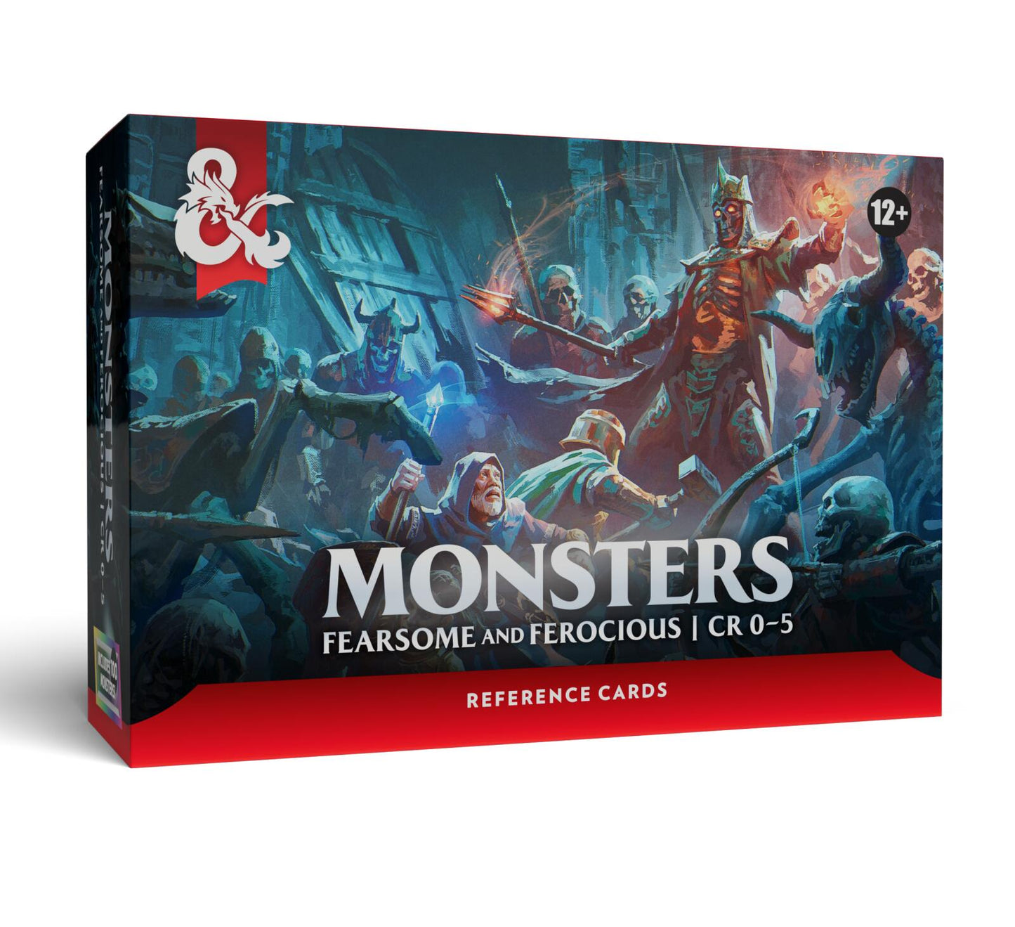 DUNGEONS & DRAGONS 5.5E | REFERENCE CARDS - MONSTERS: FEARSOME & FEROCIOUS (CR 0-5)