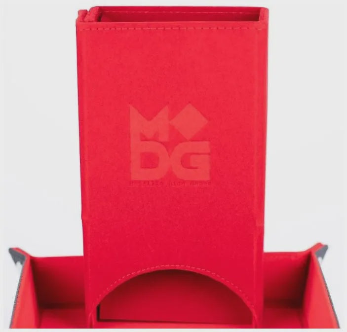 MDG | FOLD UP VELVET DICE TOWER (RED)