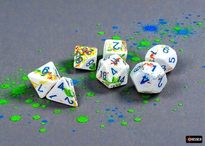 CHESSEX 7 DICE SET | BRUSH
