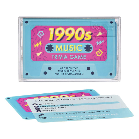 1990s MUSIC TRIVIA CASSETTE TAPE GAME