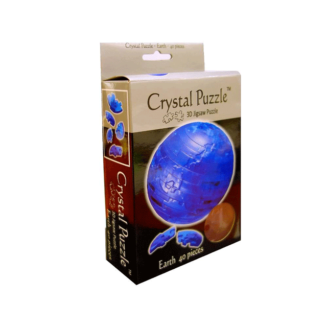 3D CRYSTAL | EARTH (BLUE)