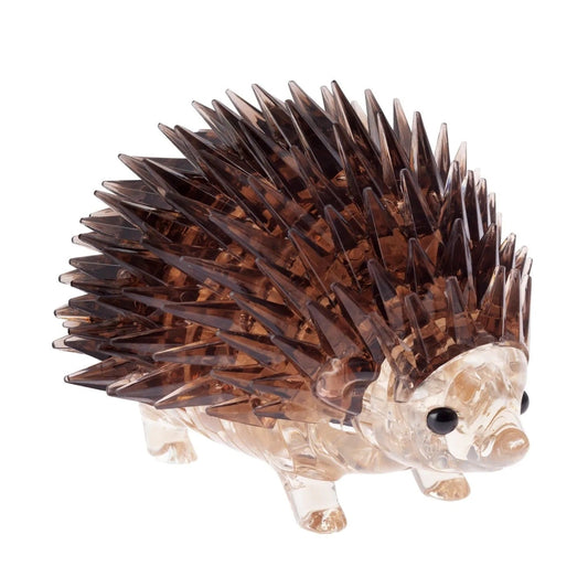 3D CRYSTAL | HEDGEHOG (BROWN)