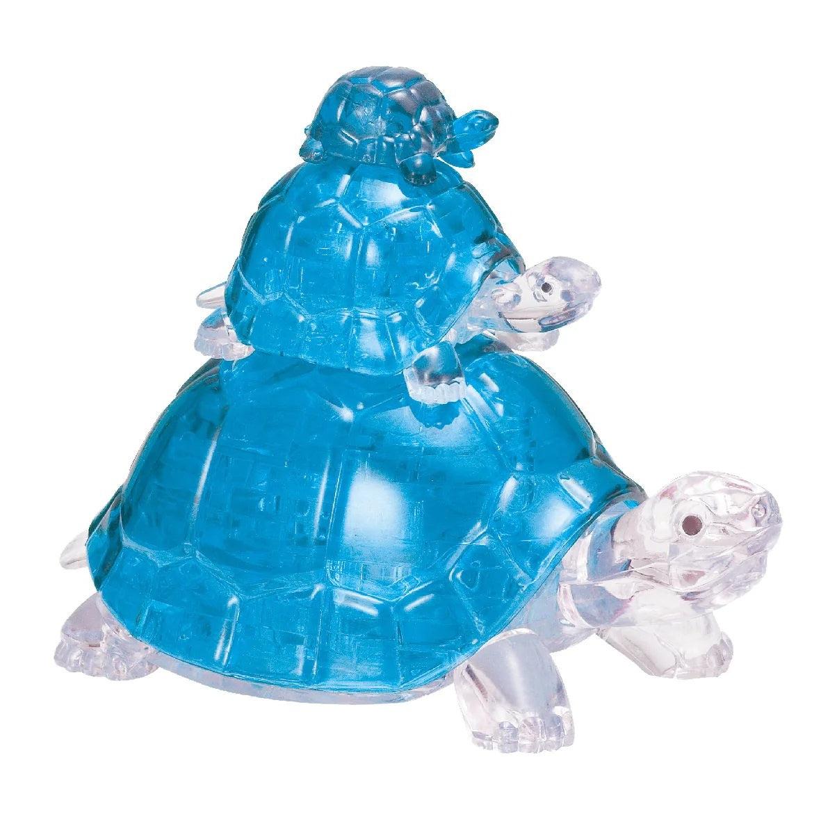 3D CRYSTAL | TURTLE (BLUE)