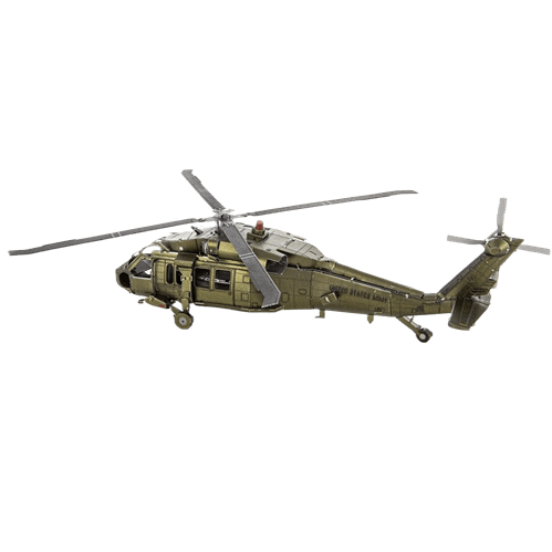 METAL EARTH BLACK HAWK