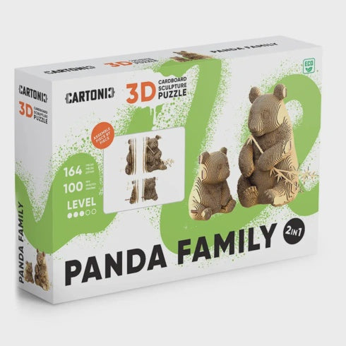 CARTONIC | 3D PANDA FAMILY