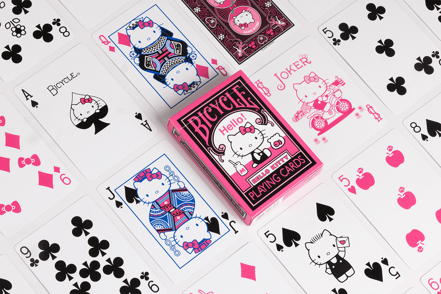 BICYCLE CARDS | HELLO KITTY BLACK/PINK