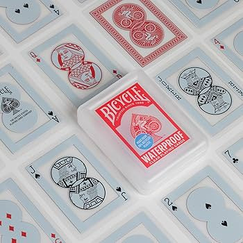 BICYCLE CARDS | WATERPROOF CLEAR PLAYING CARDS