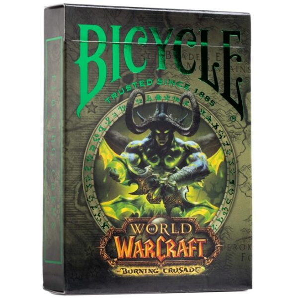 BICYCLE CARDS WORLD OF WARCRAFT-BURNING CRUSADE