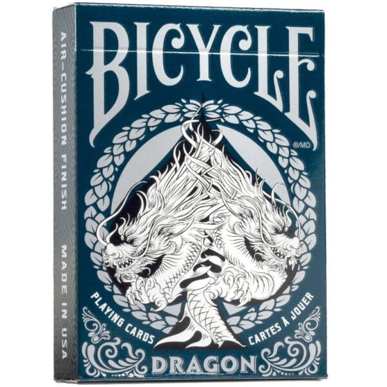 Bicycle Dragon Back Playing cards (Blue)