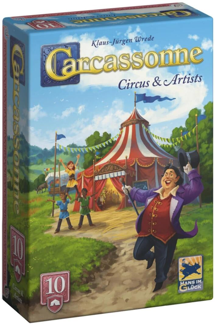 CARCASSONNE | EXP 10 - CIRCUS AND ARTISTS (2025 ED)