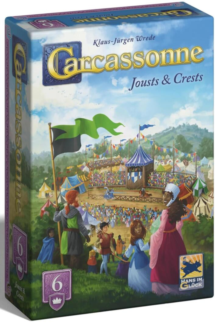 CARCASSONNE | EXP 6 - JOUSTS AND CRESTS (2025 ED)